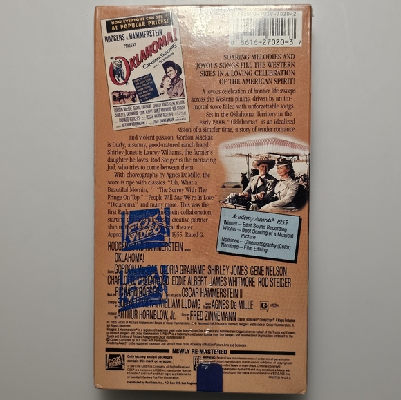 Rodgers & Hammerstein's Oklahoma VHS - Picture 5 of 15